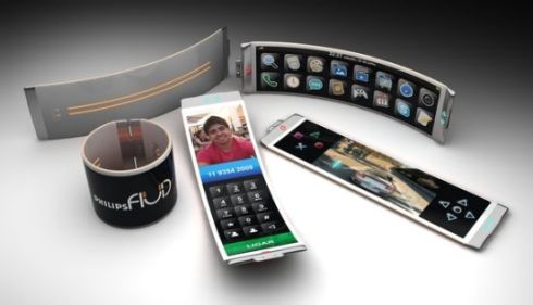 Philips-Fluid-smartphone-concept-flexibl